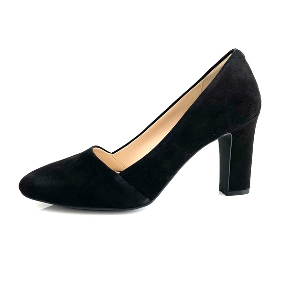 Cole Haan Shoes - Cole Haan Black Suede Pump Kinslee NIB